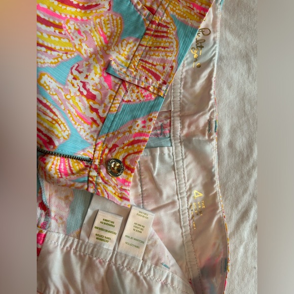 Lilly Pulitzer Breakwater Blue Tini Bikini Walsh short - Picture 4 of 4